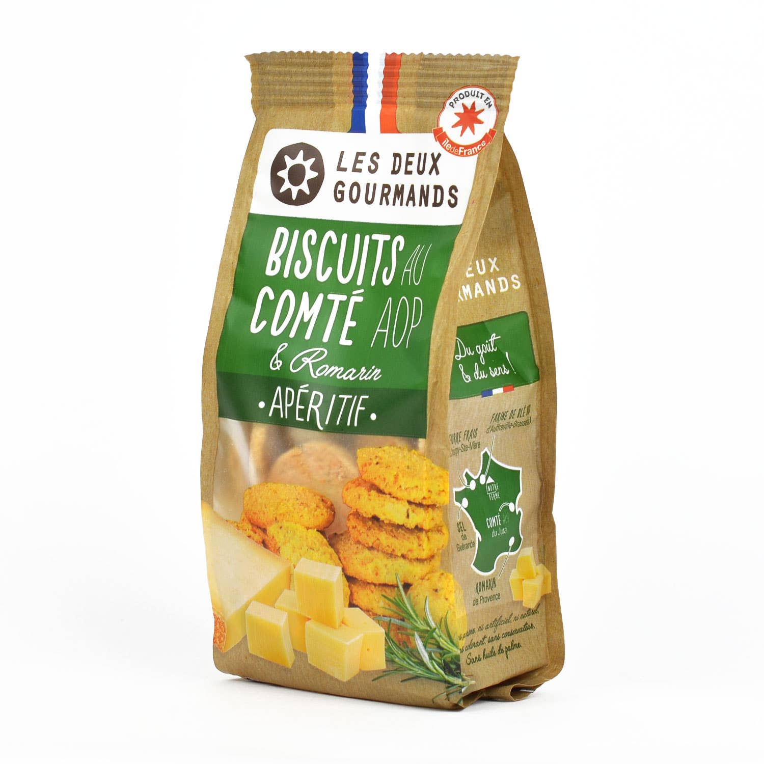 LES DEUX GOURMANDS - Wholesale Cookie - Comte AOP cookies — 120g bag2