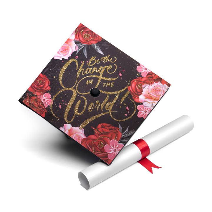 Decorazione per cappello di laurea con stampa artistica per la vendita all'ingrosso da parte di Once Upon A Time