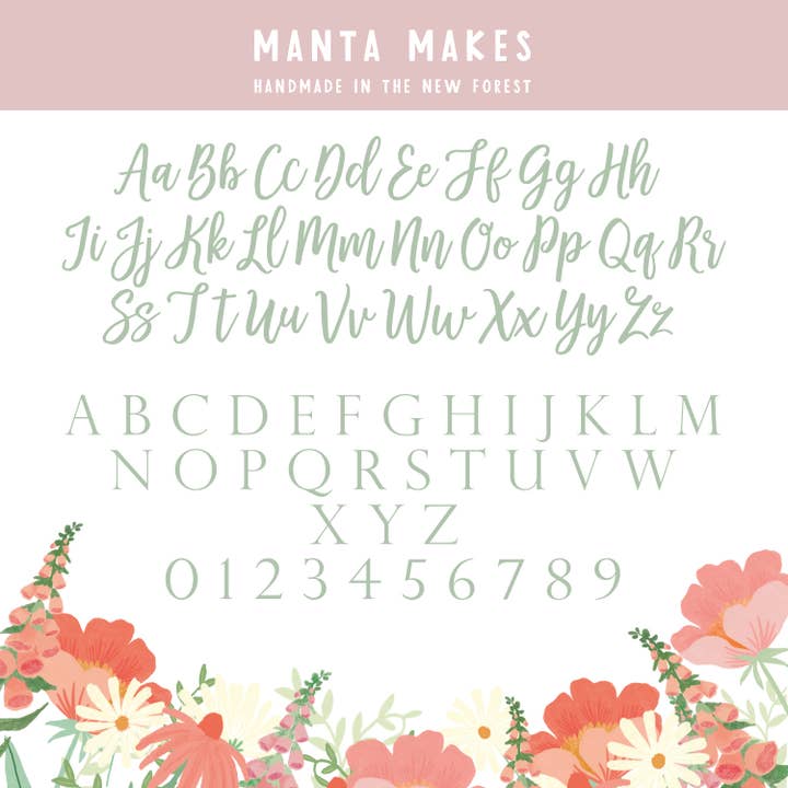 Manta Makes - Wholesale Sign - Eucalyptus Baby Shower Sign3