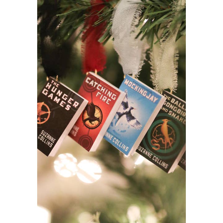 The Sticker Shop - Wholesale Ornament set - Hunger Games Mini Book Ornaments11