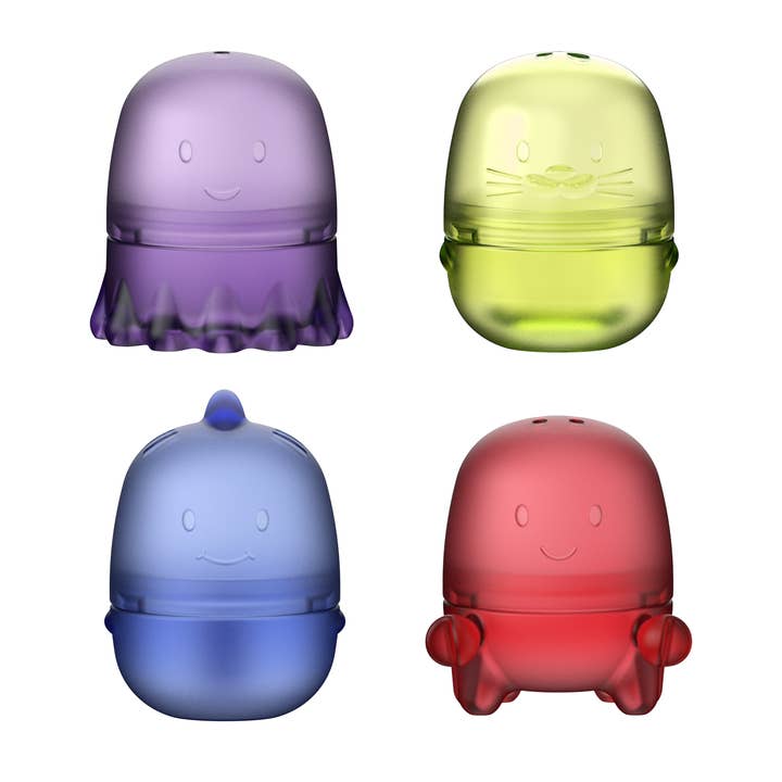 Ubbi - Wholesale Bath Toy - Baby - Translucent Interchangeable Bath Toys