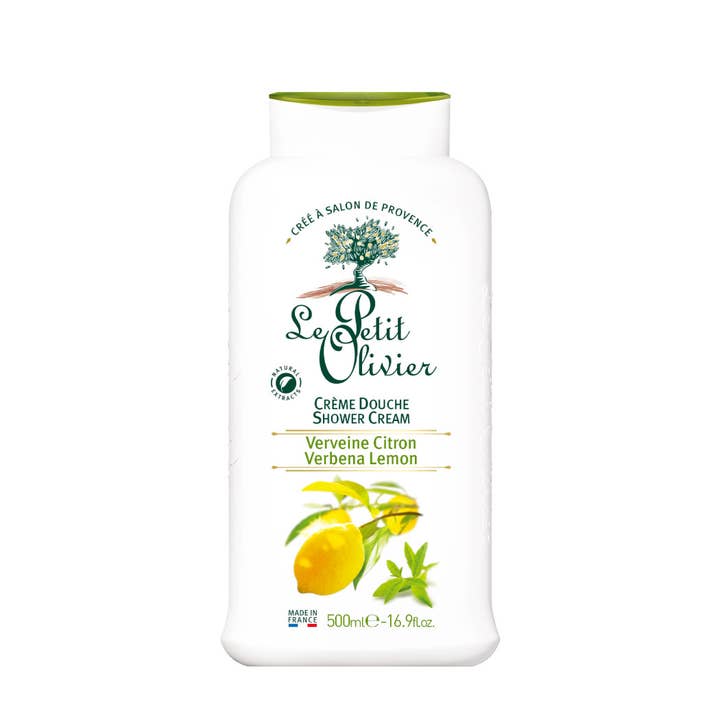 LE PETIT OLIVIER Crème de douche Verveine Citron 500ml pour la vente par BIOCHALA