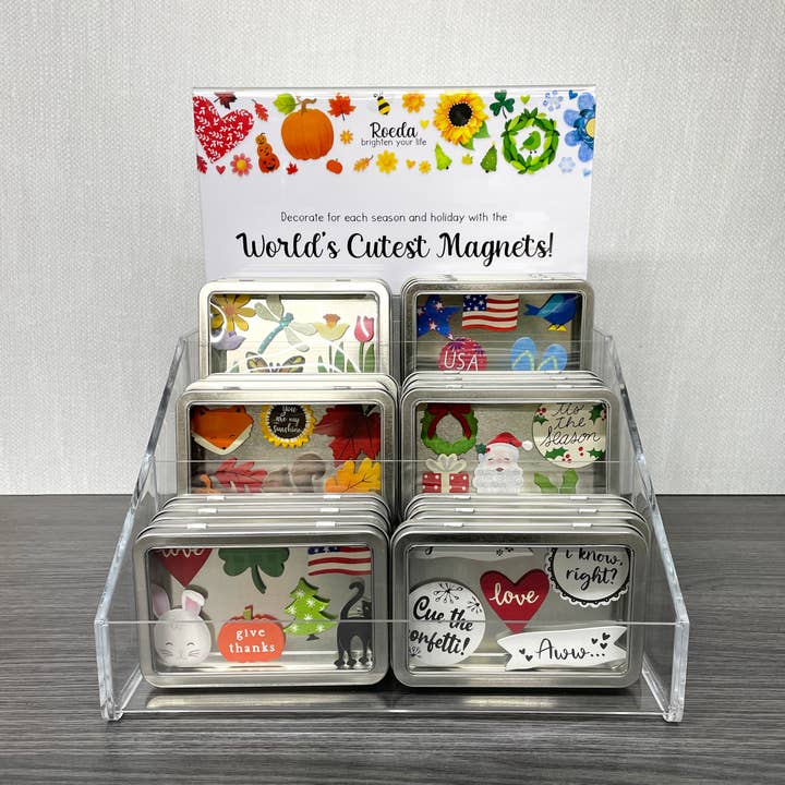 Roeda Studio - Wholesale Magnet - Christmas Magnet Gift Set, Magnetic Decor