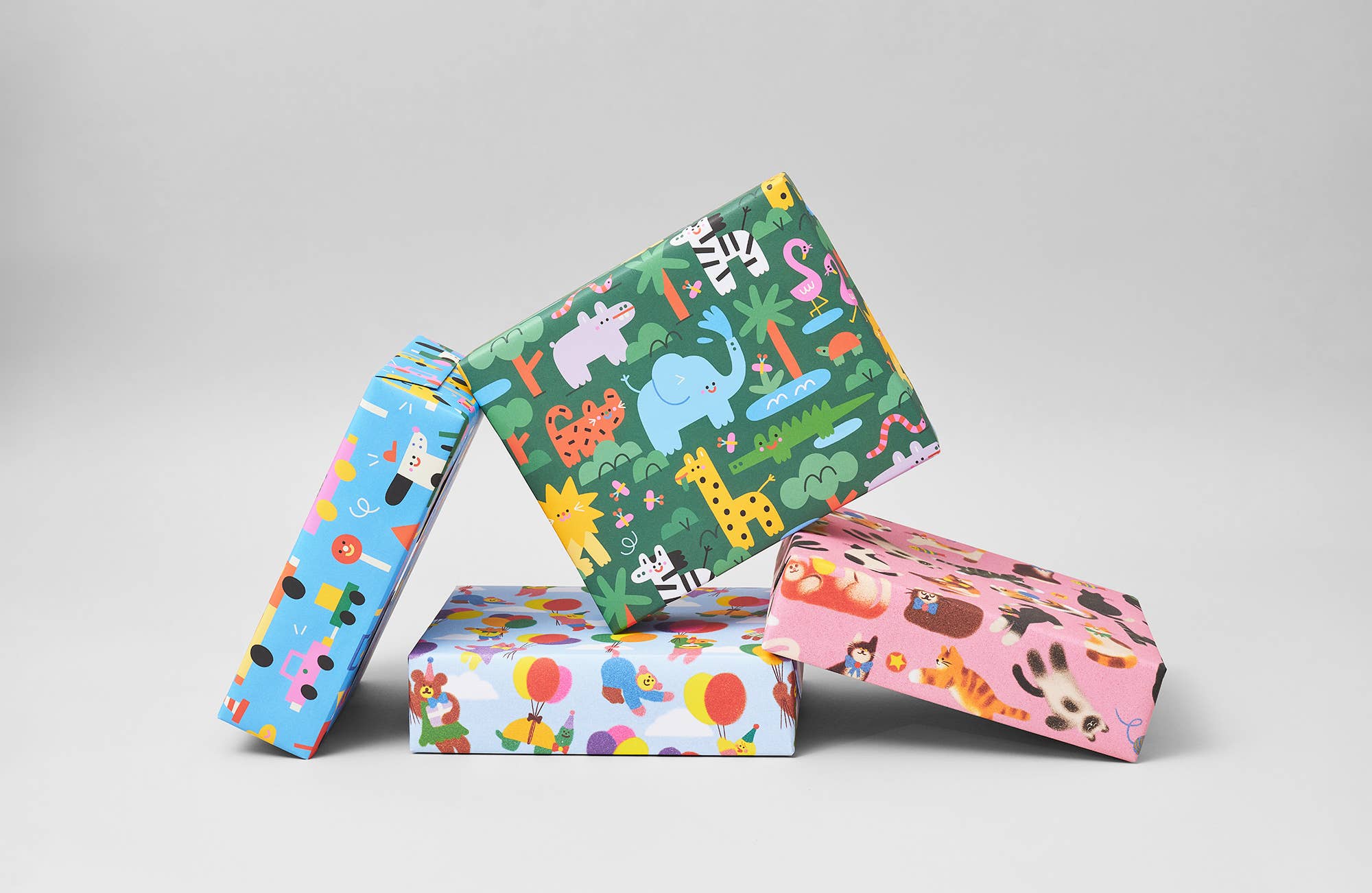 Wrap (US duties paid) – Großhandel Geschenkpapier in Bögen – Kinder-Geschenkpapier mit Katzenmotiv3