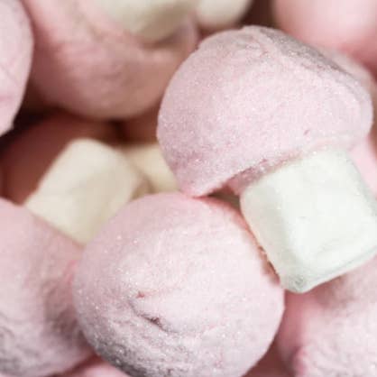 Sweetish- Swedish Candy Wholesale - Vente Guimauve - Champignons à la guimauve Jumbo 1,9 lb