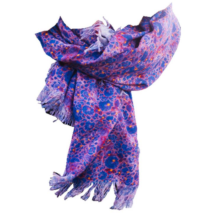 Écharpe en jacquard à imprimé Misha pour la vente par Uzma Bozai