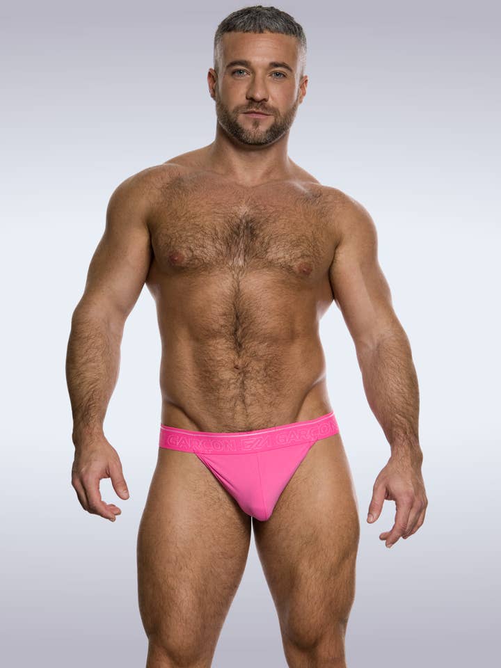 Perizoma rosa fluo per la vendita all'ingrosso da parte di GARCON® Underwear