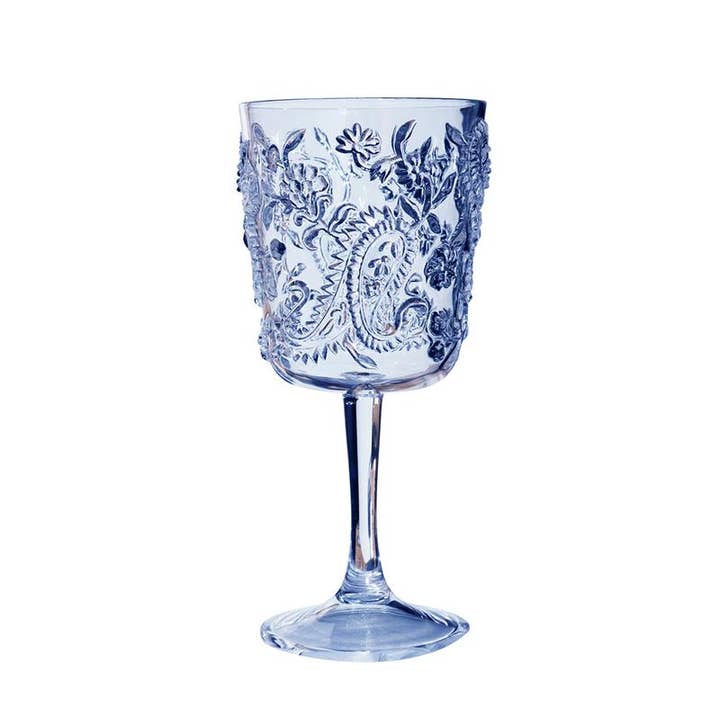 LeadingWare - Wholesale Wine Glass - AC-1013 - 13 oz. Paisley Wine Glass