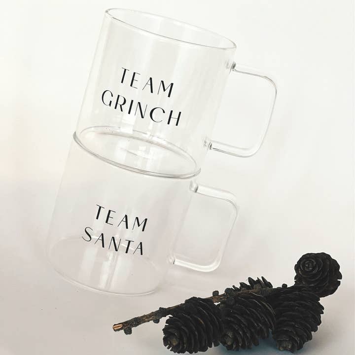 Goldscherben - Wholesale Drinking Glass/Cup - Xmas mulled wine glass Christmas glasses tea glass handle glass (VE=2)3