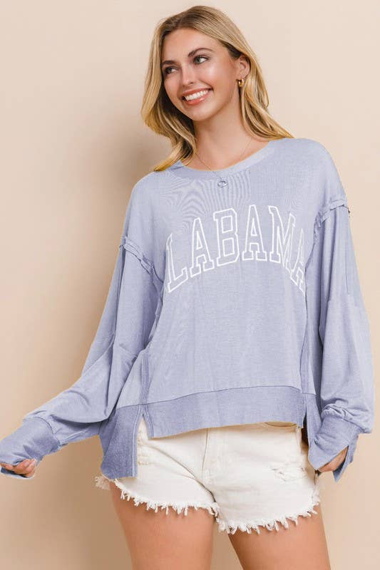 Oddi – Großhandel Sweatshirt mit Grafikdruck – Damen – Festkörper-Sweatshirt aus French Terry für Babys0