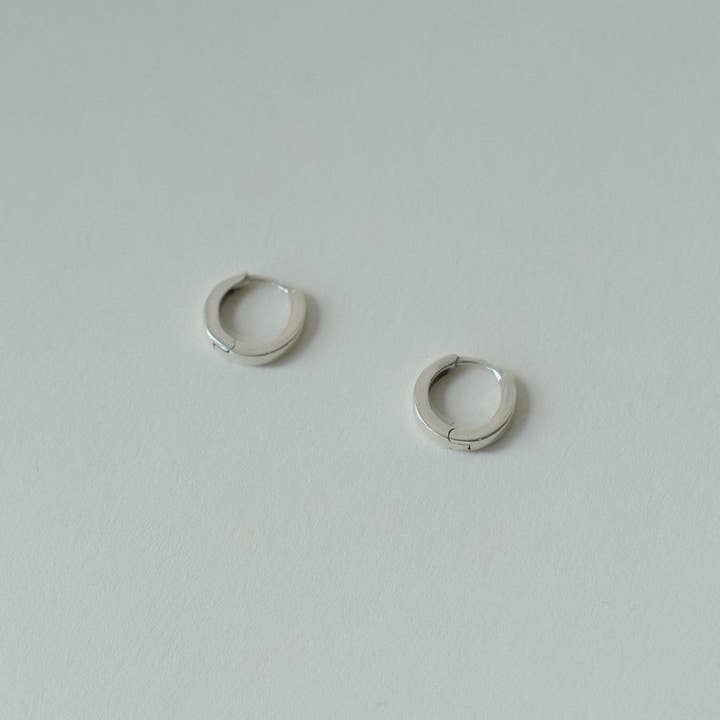 I Like It Here Club - Wholesale Huggie Earrings - Hinged Charm Hoops5