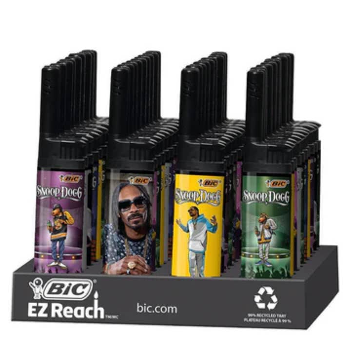 BIC - EZ Reach Lighter - Display of 40 - Snoop Dogg for wholesale by Natural Feelz