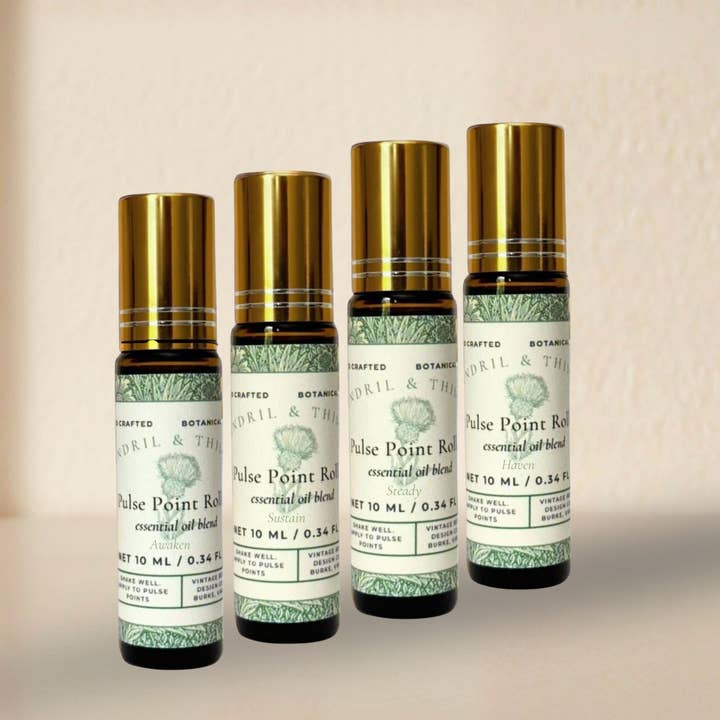 Daily Rhythm - Pulse Point Roller Set - Grounded Day for wholesale by Tendril and Thistle