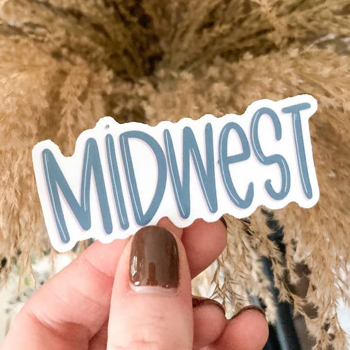 Midwest Sticker for wholesale by Wild & Precious Boutique