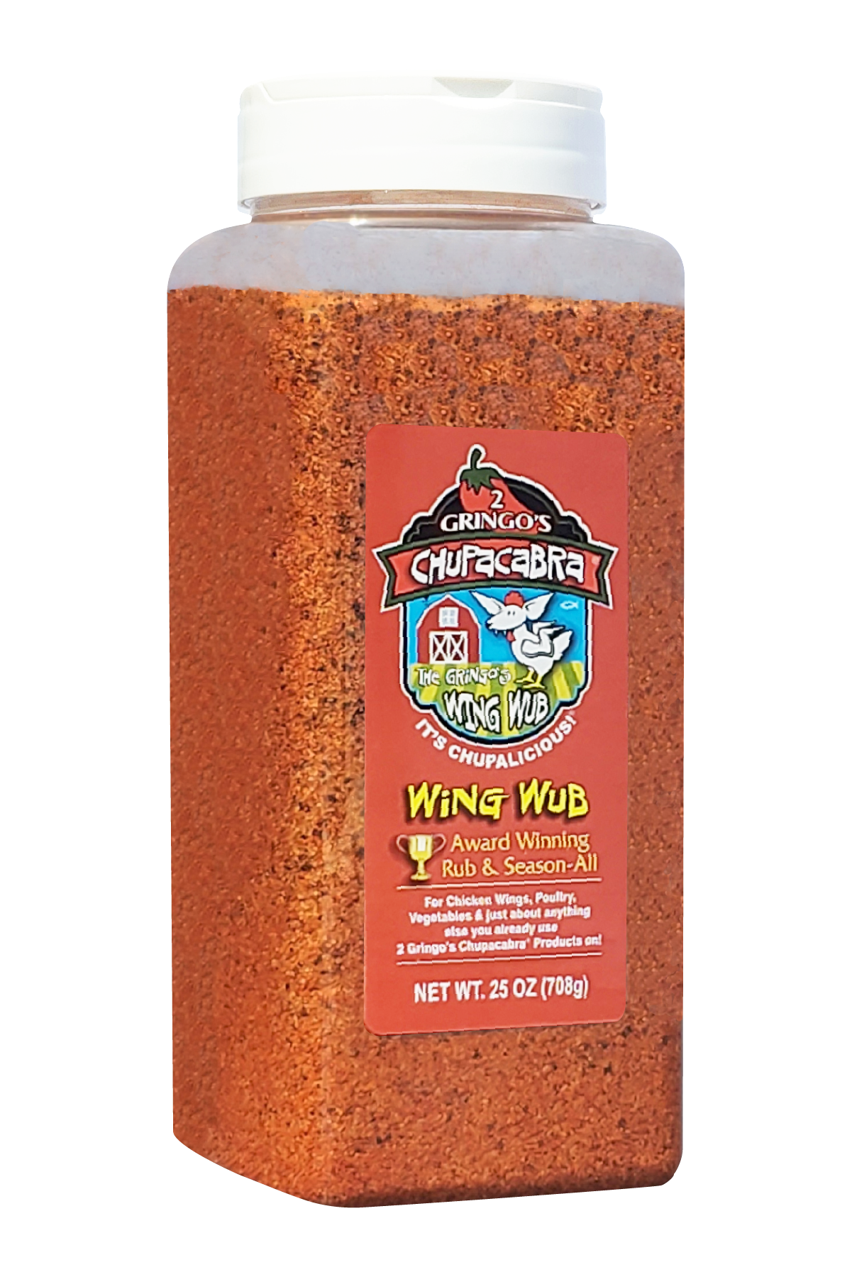 2 Gringos Chupacabra - Wholesale Rub - WING WUB1