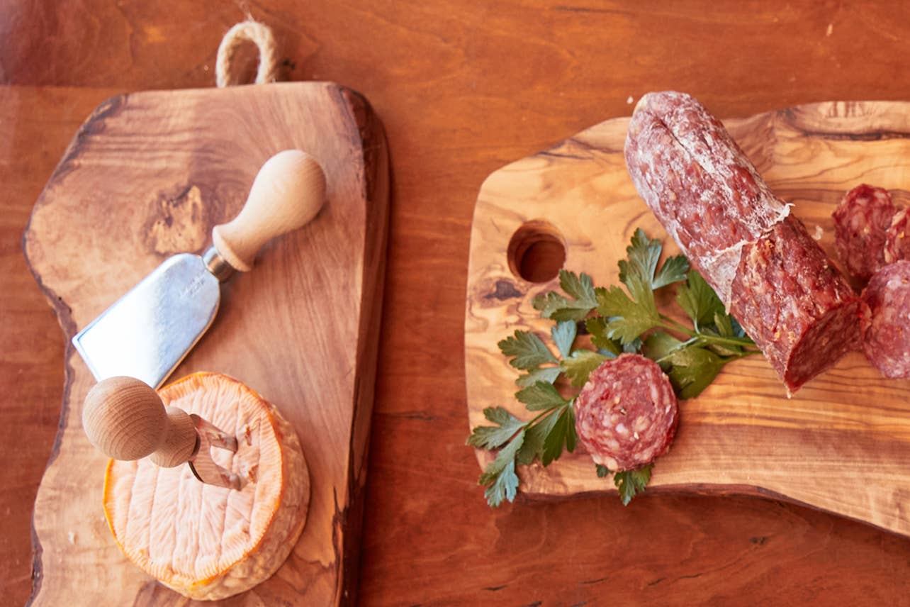 Verve Culture – Tábua de queijos por atacado – Tábua Italiana de Azeitona para Frios e Queijos com Alça de Corda7