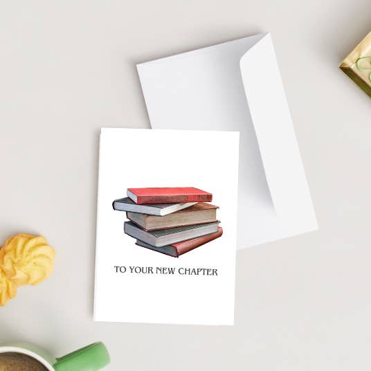 Party Collective - Wholesale Everyday Greeting Card - To Your New Chapter Card1