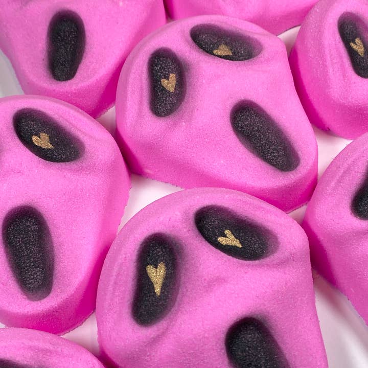 Splish Splash Bath Bombs - Wholesale Bath Bomb/Fizz - Pink Ghost Face