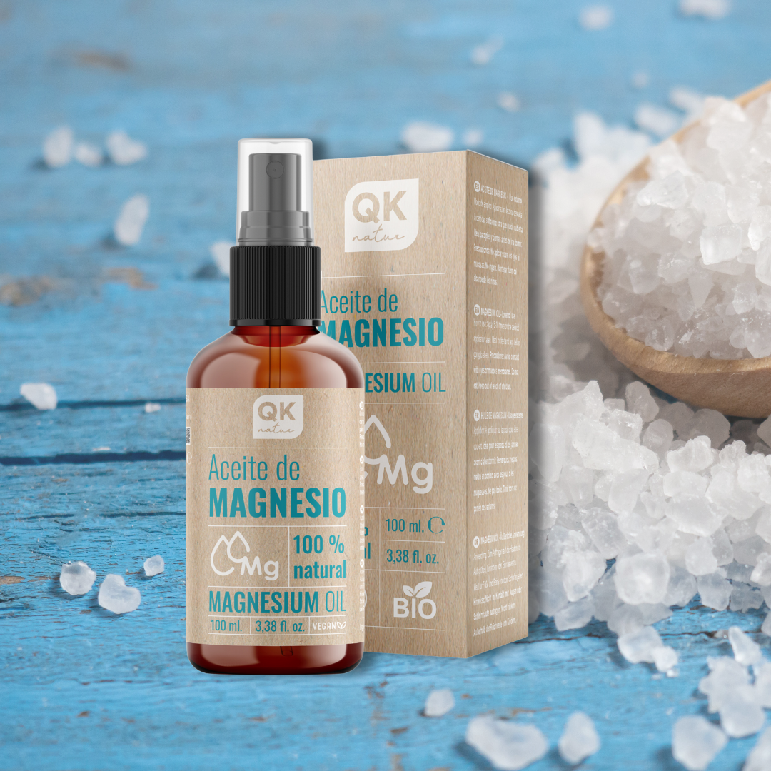 Qknatur – wholesale Pain relief spray/cream – 100% Pure Magnesium Oil, BIO Certified - 100ml3