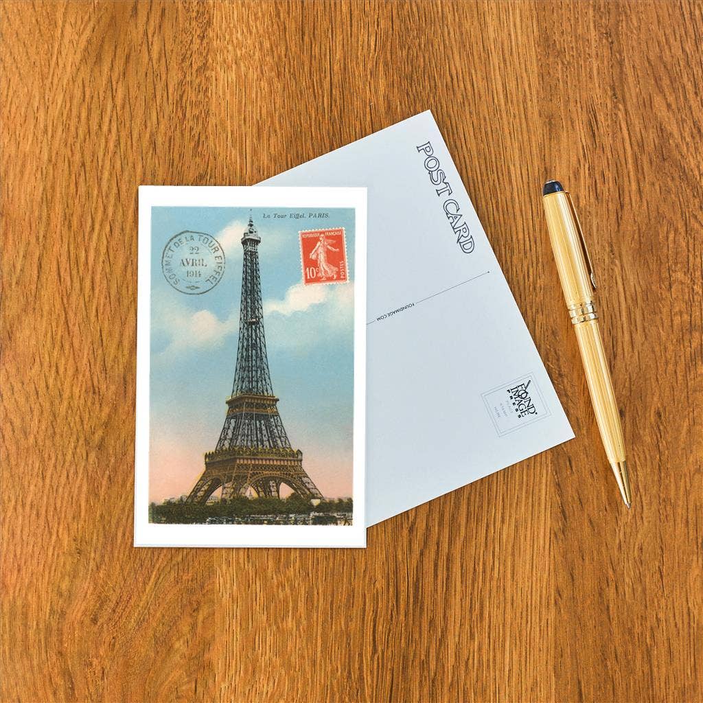 Found Image Press – Großhandel Postkarten – Postkarte WT-01 Eiffelturm, Paris, Frankreich1