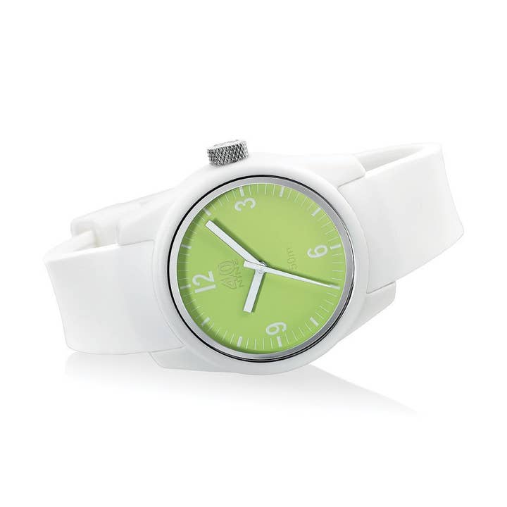 40Nine - Wholesale Wrist Watch - Women's - Basic 40N2.4.2L Ladies 35mm Watch - Green Dial - White0