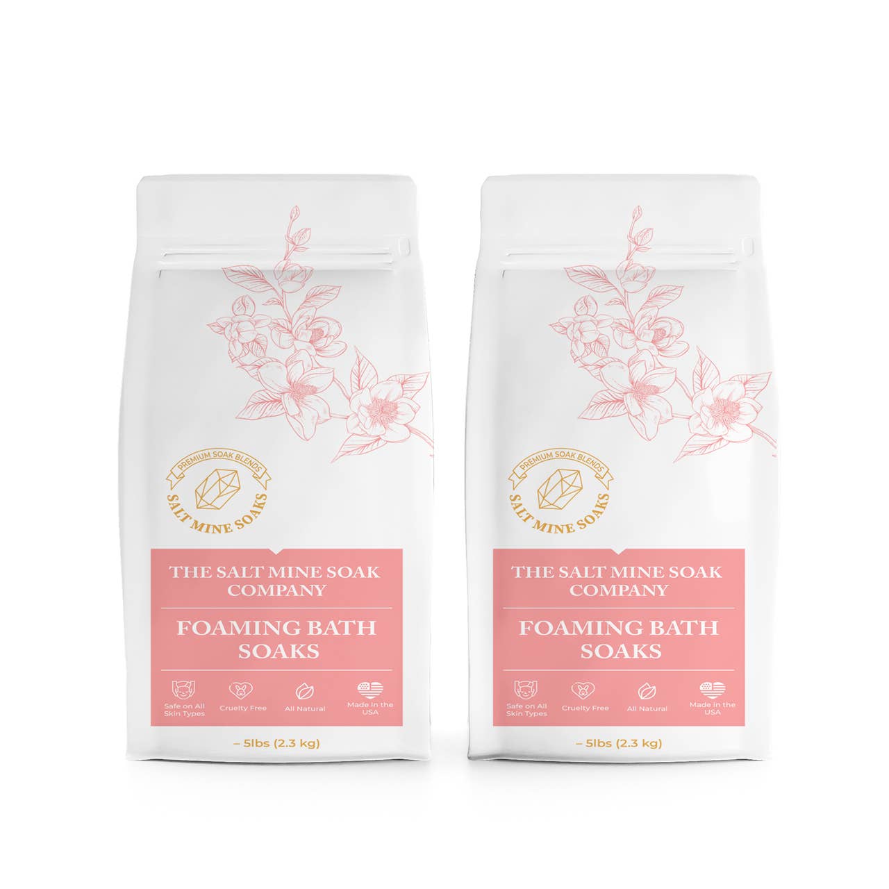 The Midwest Sea Salt Company – wholesale Bath salts – Tea Tree Foaming Aromatherapy Mineral Bath Salt Soak3