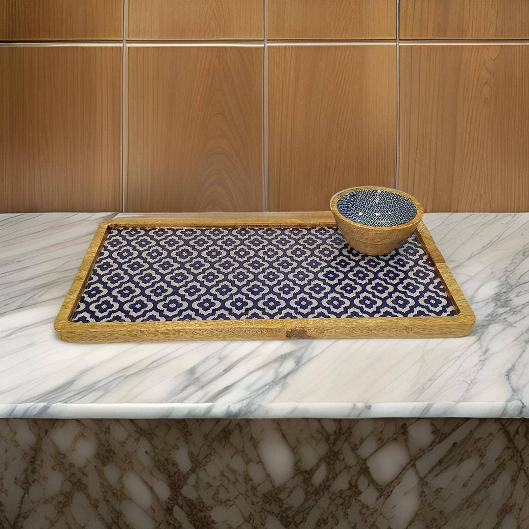 Hartsmede - Venta al por mayor Fuente - Bandeja Rectangular Hecha a Mano con Cuenco para Salsas, Diseños Modernos Regalos7