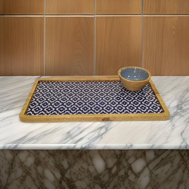 Hartsmede - Venta al por mayor Fuente - Bandeja Rectangular Hecha a Mano con Cuenco para Salsas, Diseños Modernos Regalos7