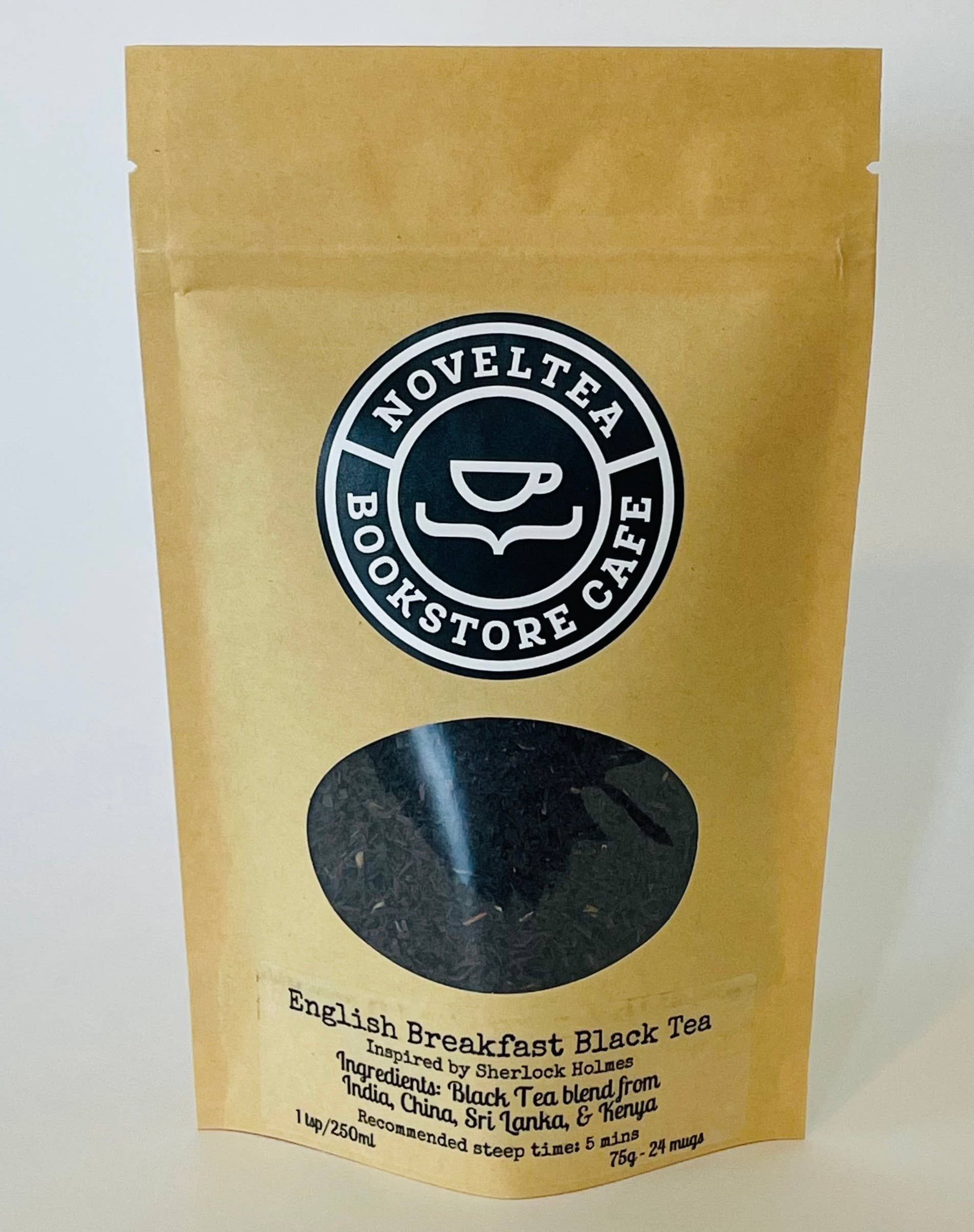 NovelTea Bookstore & Gifts - Wholesale Loose Tea - Sherlock Holmes Inspired - English Breakfast BLACK TEA1