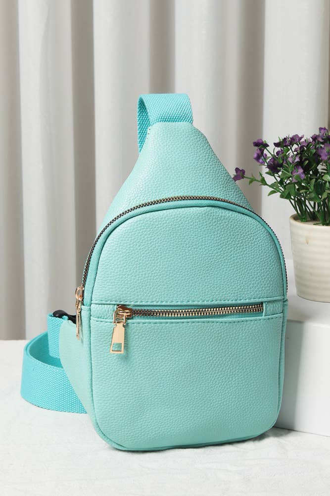 Hana – Engroshandel Crossbodytaske - Dame – Solid PU slynge taske34