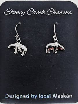 Bear Earrings for wholesale by Alaska Life Designs LLC