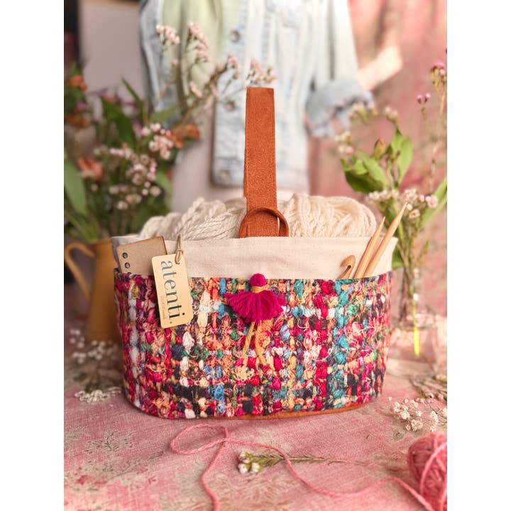 Atenti - Wholesale Tote Bag - Women's - Knitzy Caddy