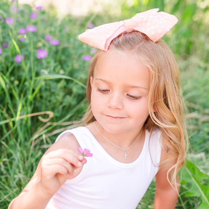 Cherished Moments - Wholesale Kids Necklace - Kids - Children's First Communion Sterling Silver Cross Necklace5