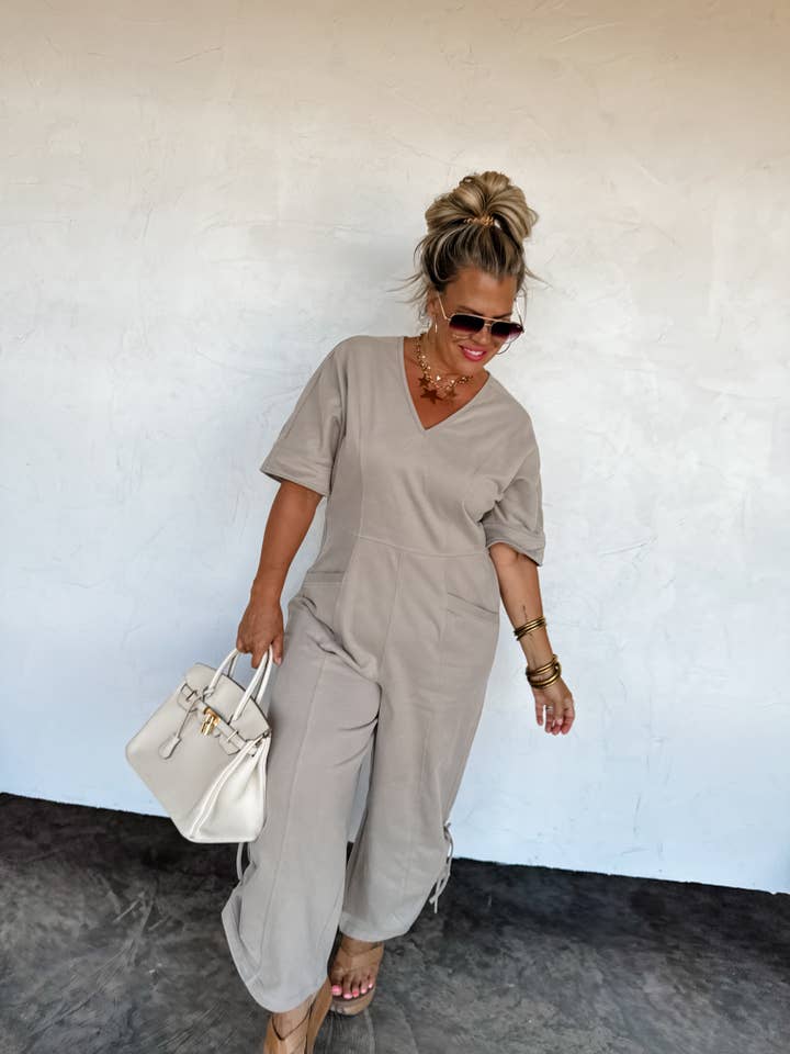 BLAKELEY - Wholesale Jumpsuit - Women's - CAM LUXE LOUNGE JUMPSUIT