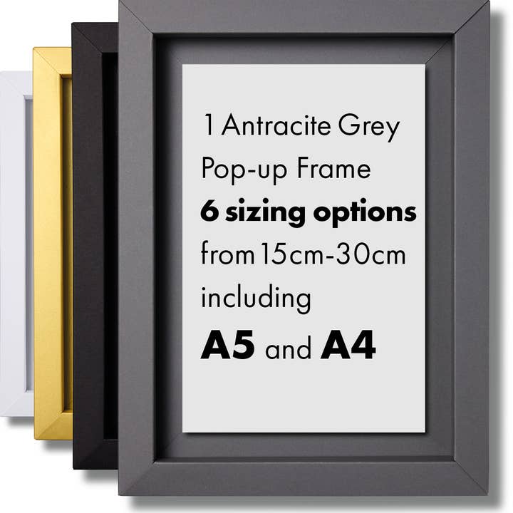 Pop-up Frames - Wholesale Picture Frame - SMALL Pop-up Picture Frame | Multi-size 15cm-30cm | Stick-on2