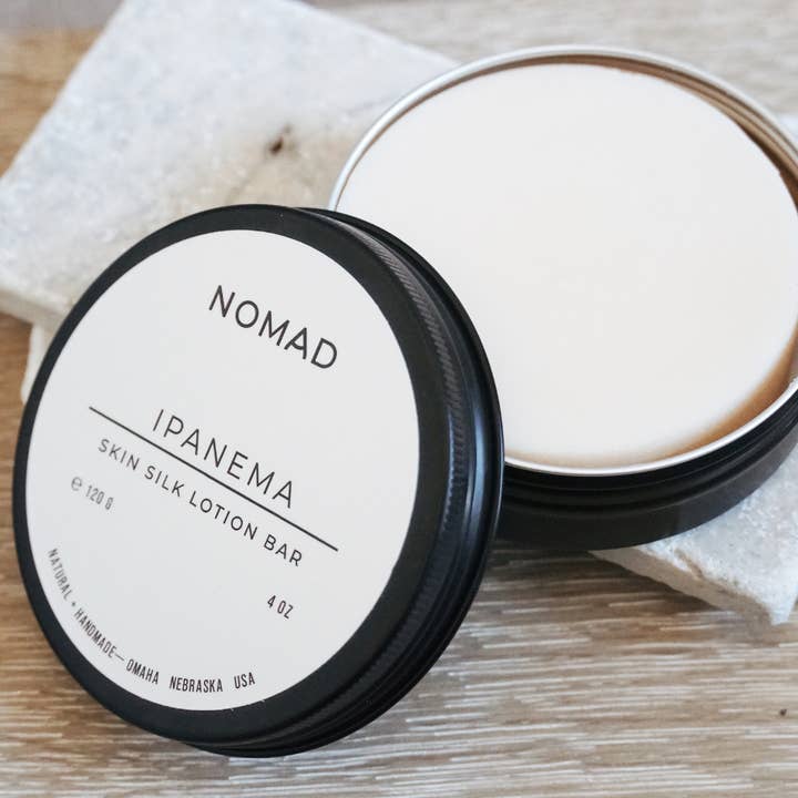 Nomad Wax Co. – wholesale Solid lotion – Ipanema Skin Silk Lotion Bar