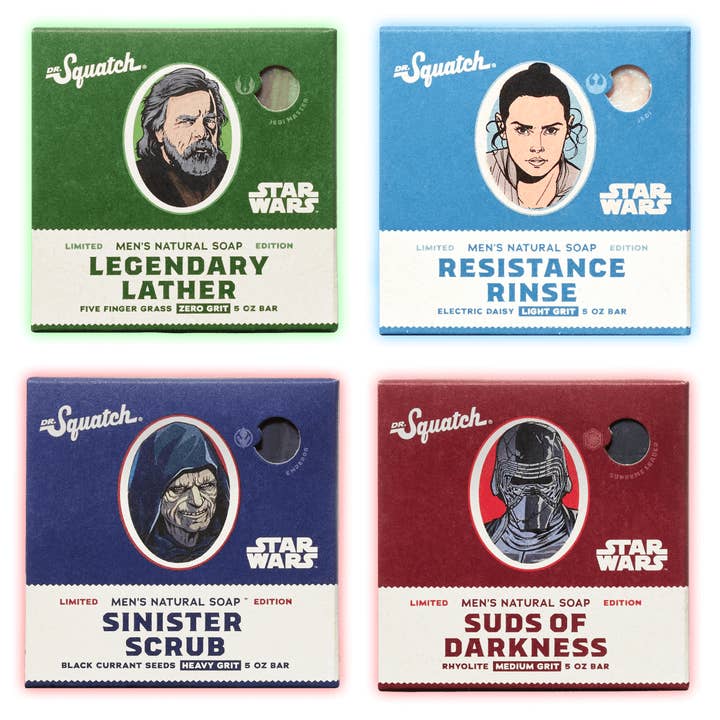 Dr. Squatch - Wholesale Bar Soap - The Star Wars™ Collection II - 1 Collector's Box3