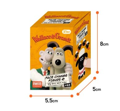 K-Wonderland - Wholesale Figurine Toy - Kids - Wallace & Gromit Face Change Figure – Blind Box Collection8