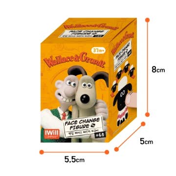 K-Wonderland - Wholesale Figurine Toy - Kids - Wallace & Gromit Face Change Figure – Blind Box Collection8