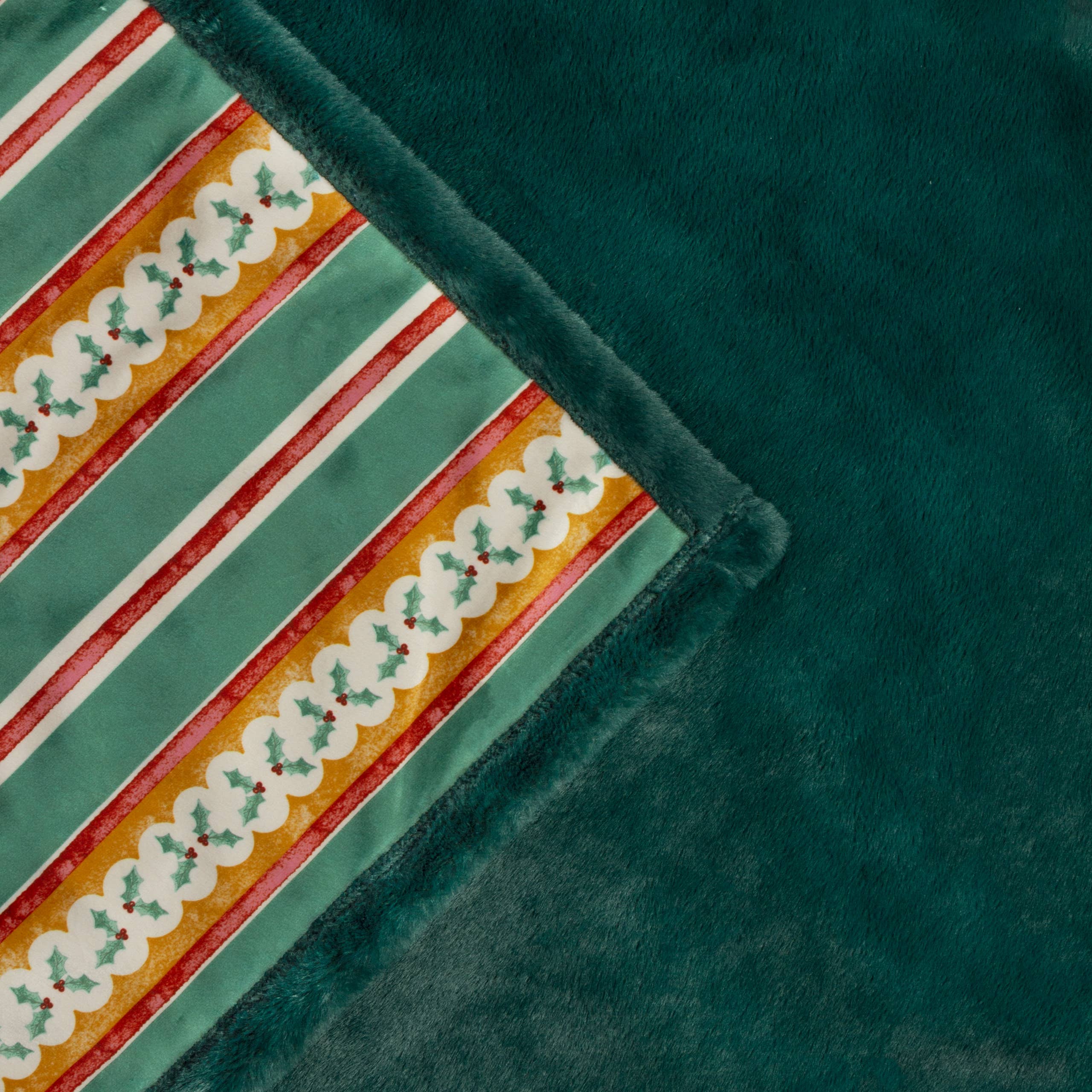 Emerald Red All Wrapped Up Throw Emerald/Red for wholesale on Faire2