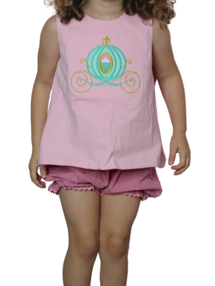 Magical Carriage - Bloomer Shorts Set for wholesale by Main Street Smocking Company