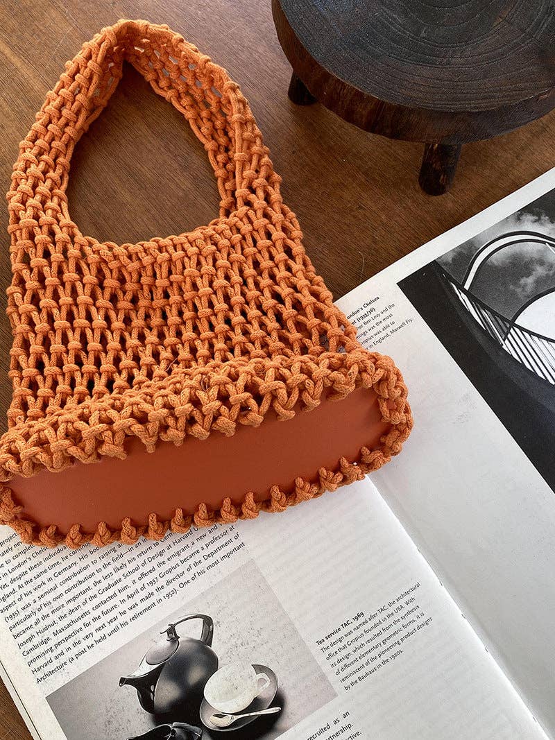 Dipped Shop – Großhandel Tragetasche – Damen – Einfaches einfarbiges Gelb Out DPWB1821