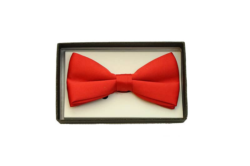 KBW Global Corp. - Wholesale Bow Tie - Men's - Red Bow Tie0
