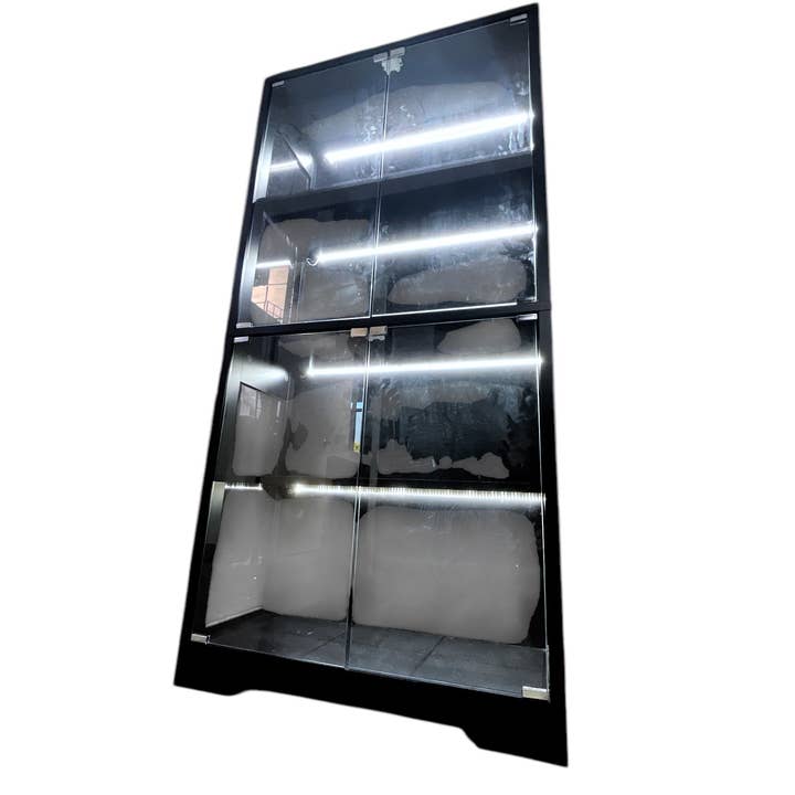 Only Hangers - Wholesale Display Case - Display Cabinet with 4 Shelves and LED Lights Display2