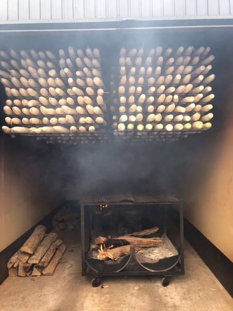 Japan Artisans - Wholesale Pickled Vegetables - Kinnokura-Smoked Radish 300g Smoky Vegan Iburigakko6