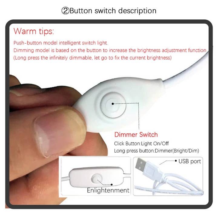 Holiday Farm – Großhandel Akzent-/Schreibtischleuchte – LED-Quadratische Tischlampe – Dimmbare Nachttischlampe5