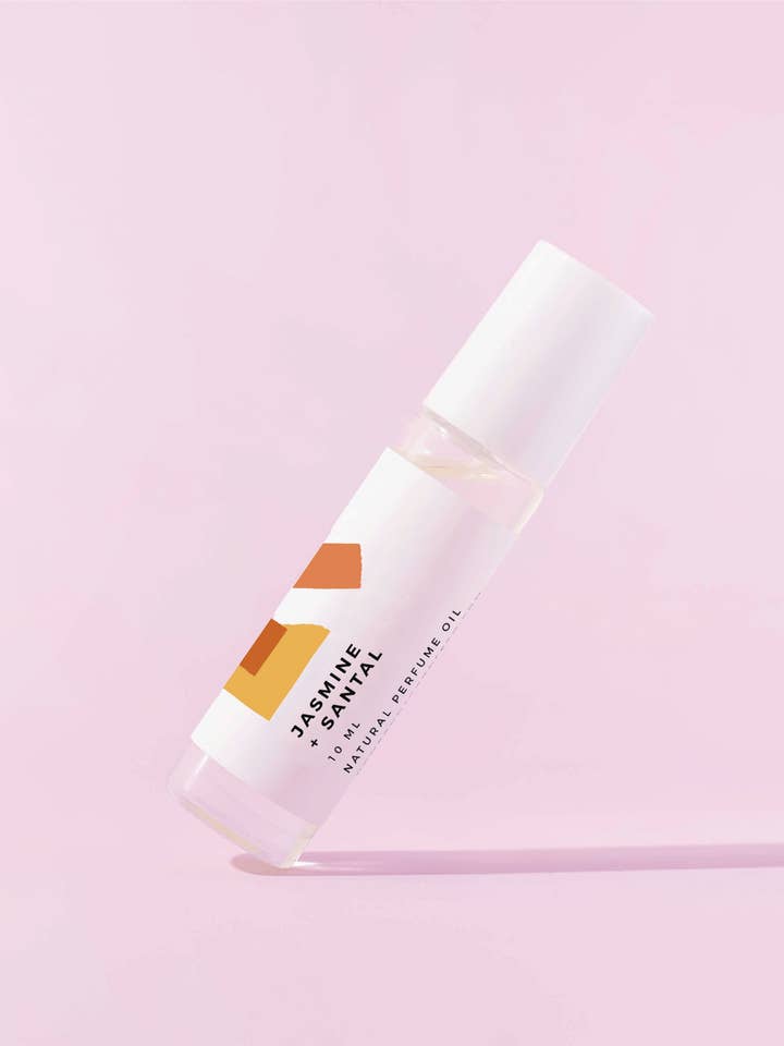 Jasmine + Santal • perfume oil for wholesale by Homebody Candle Co.
