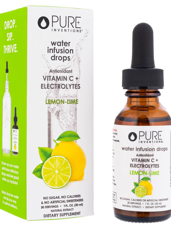 Lemon-Lime Electrolytes + Vitamin C - 30 servings for wholesale by Pure Inventions