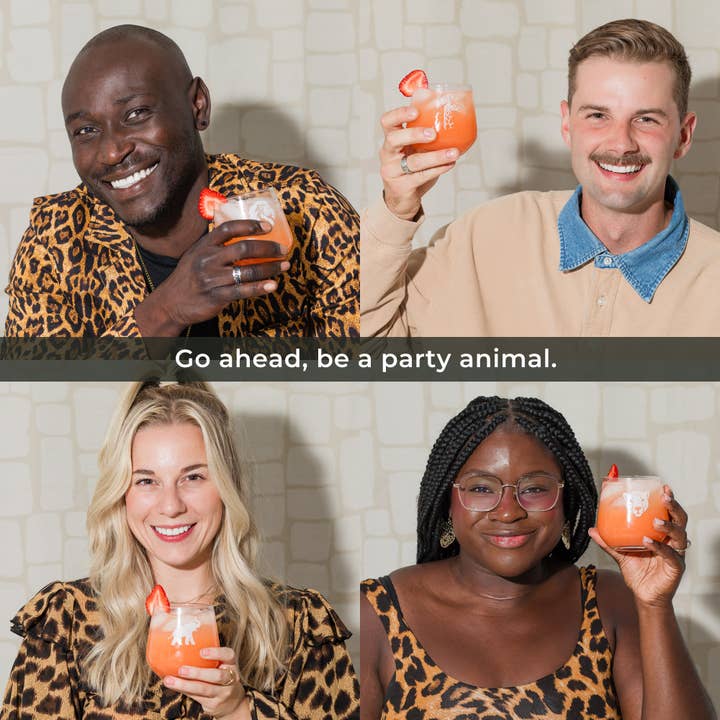 Hey That's My Glass - Wholesale Cocktail/Liquor Glass - Savanna Collection2