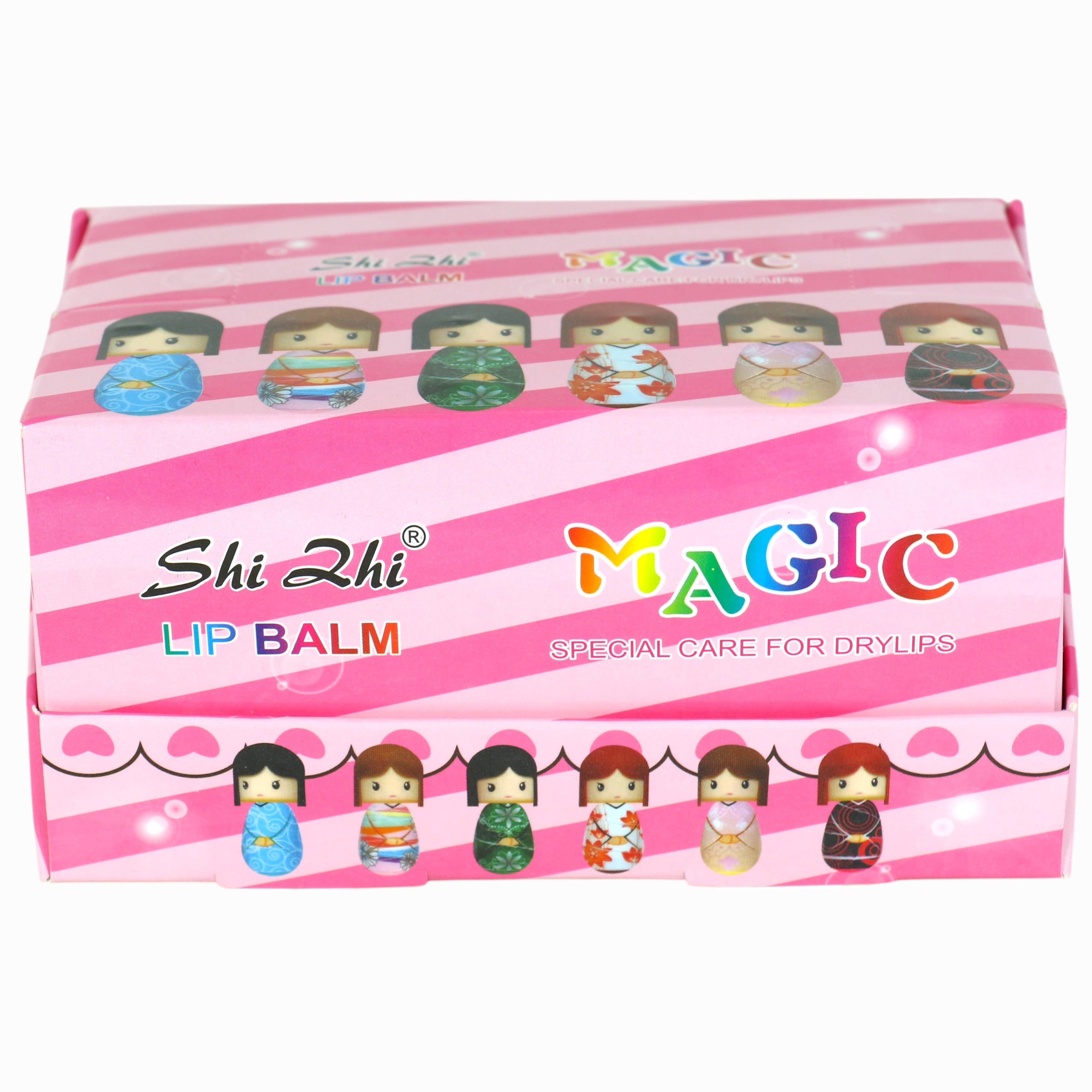 ASSORTED Doll Cartoon Lip Balm LB2322-17 (24PC) for wholesale on Faire9